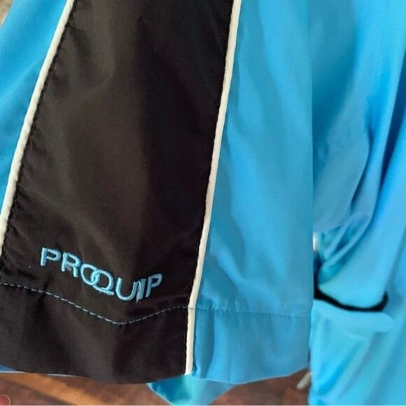 ProQuip Golf Silk Touch Performance Short Sleeve Pullover Blue Sz M - Picture 7 of 8